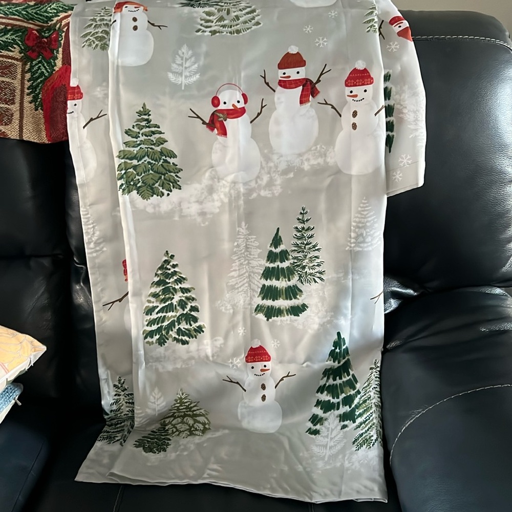 Snowman Shower Curtain